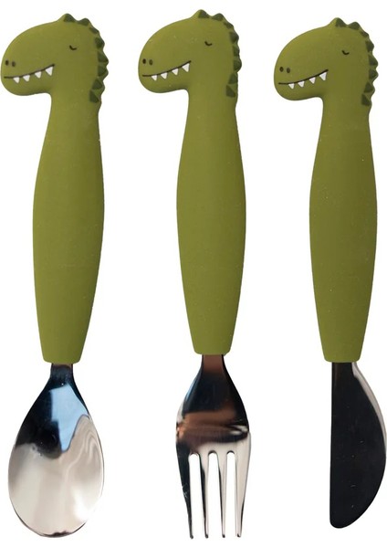 Silikon Çatal Kaşık ve Bıçak Seti Mr.dino fiyatları