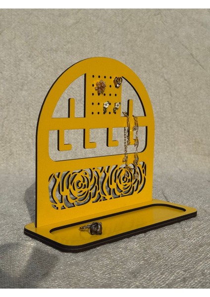 Şık Ahşap Takı Düzenleyici, Kolye ve Bileklik Saklama Kutusu, RG6006