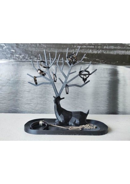 Şık Siyah Takı Askısı – Zarif ve Kullanışlı Mücevher Saklama Çözümü fiyatları