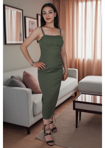 Şık Bodycon Midi Elbise modelleri