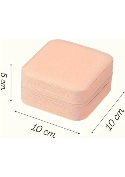 Pembe Takı Kutusu, Seyahat Için Güvenli ve Şık Mücevher Saklama Çantası fiyatları