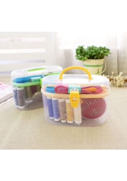 Mini Dikiş Kutusu Iğne Iplikli Mezuralı Set Takım modelleri