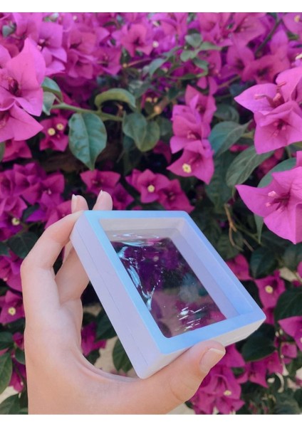 Çok Amaçlı 3D Aksesuar Kutusu 9X9X2, Şık ve Pratik Saklama Çözümü