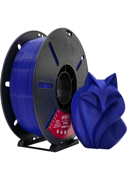 Filament Hyper speed 3D Yazıcı Pla 1.75 mm 1kg mavi lacivert