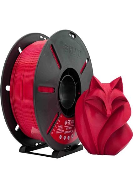 Filament Hyper speed 3D Yazıcı Pla 1.75 mm 1kg kırmızı