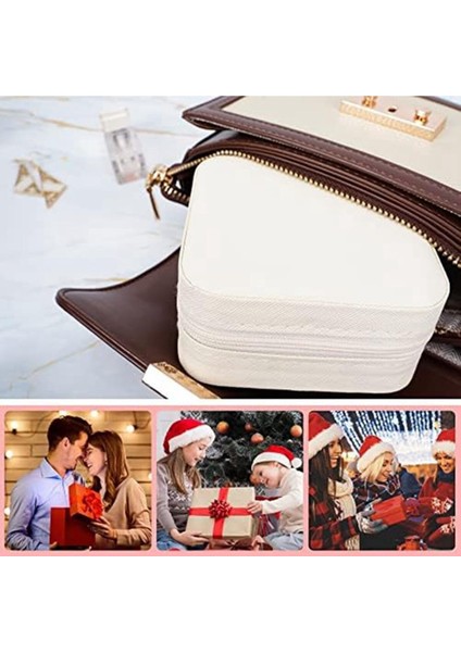 Beyaz Takı Saklama Kutusu Organizer, Şık ve Pratik Düzenleyici fırsatları