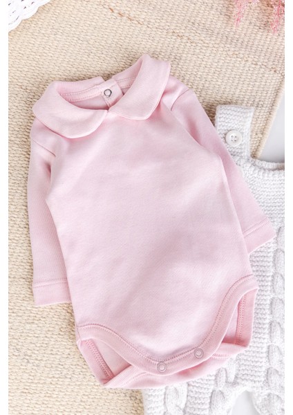 Triko Kışlık 2'li Kız Bebek Salopet Tulum Set
