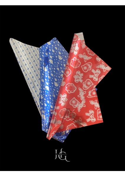 50 Adet 30X44 cm Karışık Desenli Bantlı Yapışkanlı Hediye Paketleme Poşeti, Hediye Poşeti ( 30X40*4 cm Kapak Boyu) fırsatları