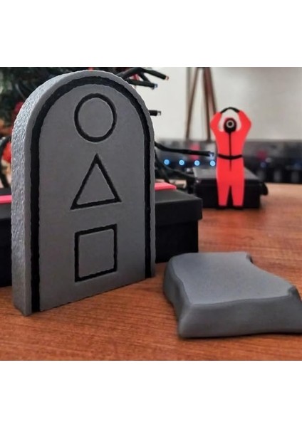 Taş Devirme Oyun Seti, Uçan Taş Oyunu, Flying Stone Game