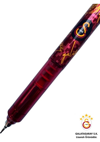 Galatasaray Lisanslı Metal Uçlu Versatil Kalem, 0.7mm modelleri