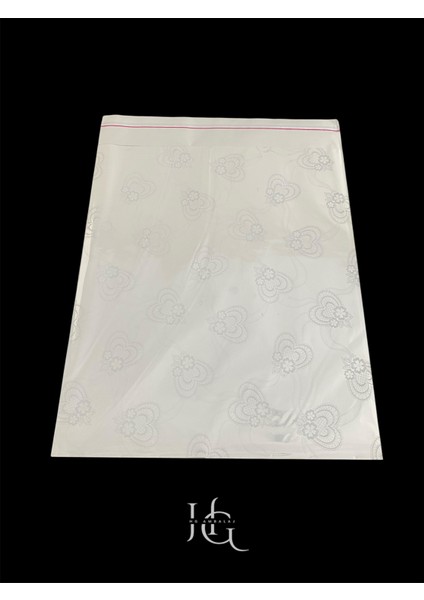 50 Adet 25X34 cm Karışık Desenli Bantlı Yapışkanlı Hediye Paketleme Poşeti, Hediye Poşeti ( 25X30*4 cm Kapak Boyu)