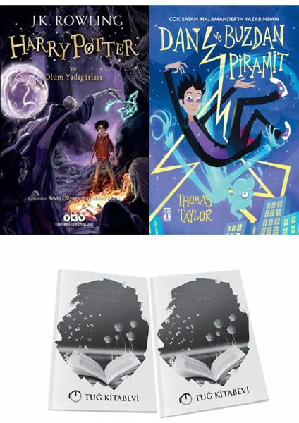 Harry Potter ve Ölüm Yadigârları ve Dan ve Buzdan Piramit + Hediyeli