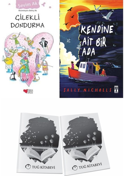 Çilekli Dondurma ve Kendine Ait Bir Ada + Hediyeli