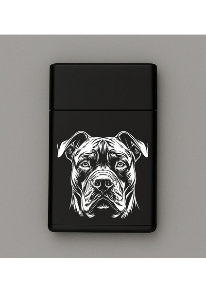 Köpek Desenli Metal Sigara Tabakası – Kişiye Özel Isimli Tütün Kutusu Hediyelik fiyatları