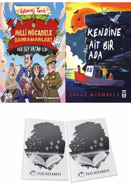 Milli Mücadele Kahramanları Her Şey Vatan Için ve Kendine Ait Bir Ada + Hediyeli