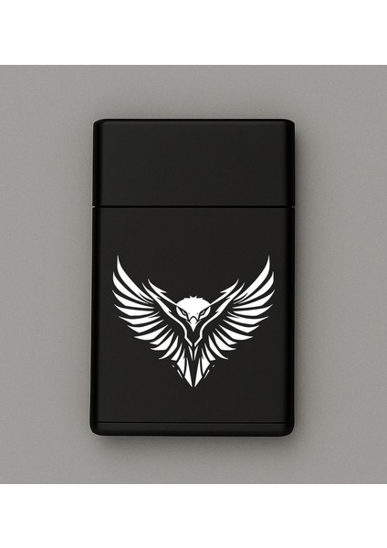 Kartal Desenli Metal Sigara Tabakası – Kişiye Özel Isimli Tütün Kutusu Hediyelik M74 fiyatları