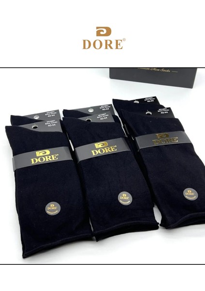 Orijinal Erkek 6 Çift Premium Bambu Diyabetli Lastiksiz Dikişsiz Uzun Soket Çorap 6'lı Set modelleri