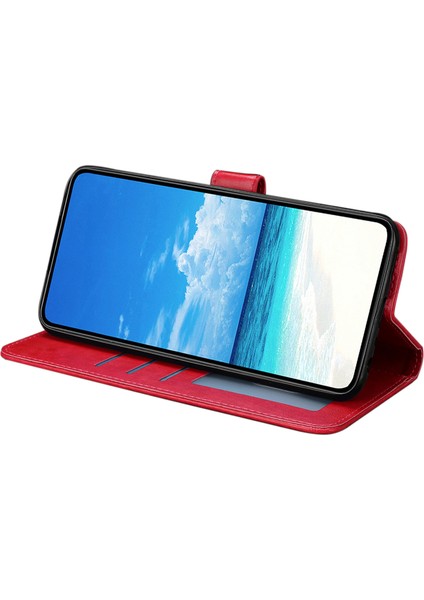 Samsung Galaxy A56 5g Cüzdan Standı Pu Deri Kapaklı Telefon Kılıfı Kayışlı (Yurt Dışından) fiyatları