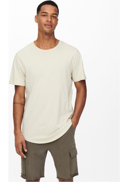 Erkek Longy Tee Noos Pelican Krem T-Shirt - 22002973