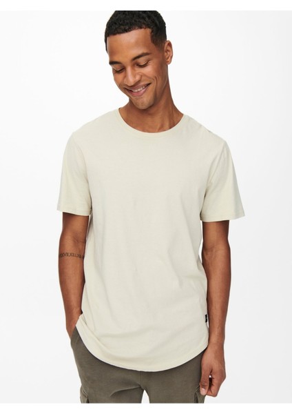 Erkek Longy Tee Noos Pelican Krem T-Shirt - 22002973 fırsatları