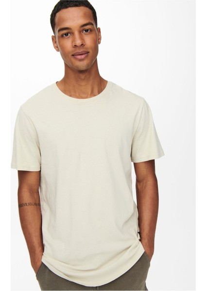 Erkek Longy Tee Noos Pelican Krem T-Shirt - 22002973 indirimleri