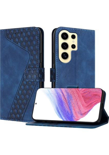 Samsung Galaxy S24 Ultra Deri Cüzdan Standı Darbeye Dayanıklı Telefon Kılıfı (Yurt Dışından)