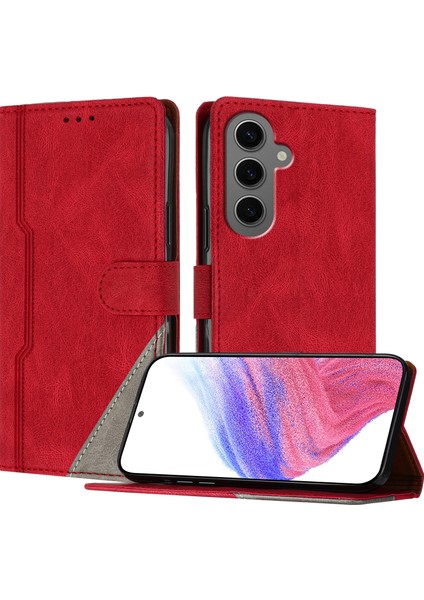 Samsung Galaxy S24 Plus Deri Cüzdan Standı Darbeye Dayanıklı Telefon Kılıfı (Yurt Dışından)
