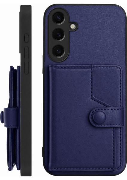 Samsung Galaxy S24 Plus Rfıd Engelleme Kart Tutucu Kickstand Tpu + Pu Deri Telefon Arka Kapağı (Yurt Dışından) fiyatları