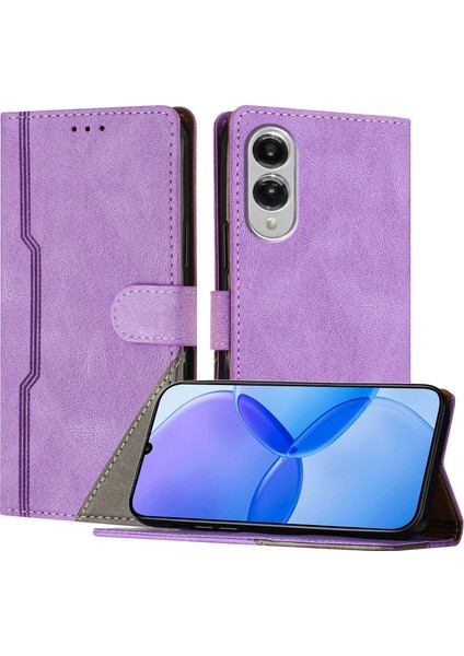 Samsung Galaxy S25 Edge Deri Cüzdan Standı Darbeye Dayanıklı Telefon Kılıfı (Yurt Dışından)