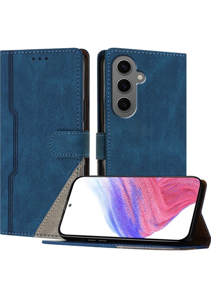 Samsung Galaxy S24 Plus Deri Cüzdan Standı Darbeye Dayanıklı Telefon Kılıfı (Yurt Dışından)