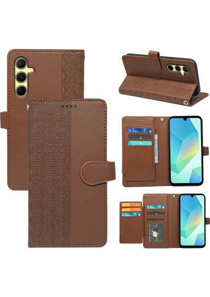 Samsung Galaxy S25 Pu Deri Telefon Kılıfı 9 Kart Yuvası ile (Yurt Dışından)