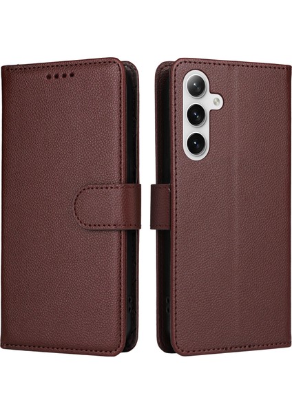 Samsung Galaxy S24 / Galaxy S25 Rfıd Engelleme Pu Deri Telefon Kılıfı Bilek Kayışı ile (Yurt Dışından) fiyatları