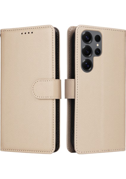 Samsung Galaxy S25 Ultra Rfıd Engelleme Pu Deri Telefon Kılıfı Bilek Kayışı ile (Yurt Dışından) fiyatları