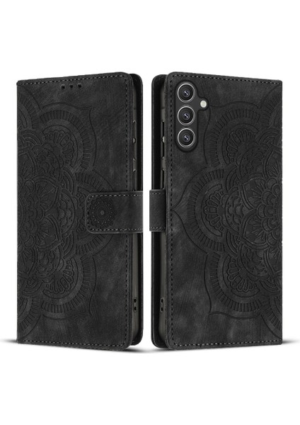 Samsung Galaxy S24 Plus Deri Cüzdan Standı Telefon Kılıfı (Yurt Dışından)