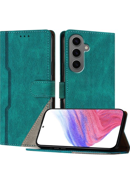 Samsung Galaxy S24 Plus Deri Cüzdan Standı Darbeye Dayanıklı Telefon Kılıfı (Yurt Dışından)