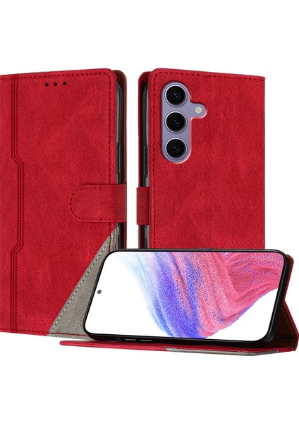 Samsung Galaxy S24 Fe Deri Cüzdan Standı Darbeye Dayanıklı Telefon Kılıfı (Yurt Dışından)