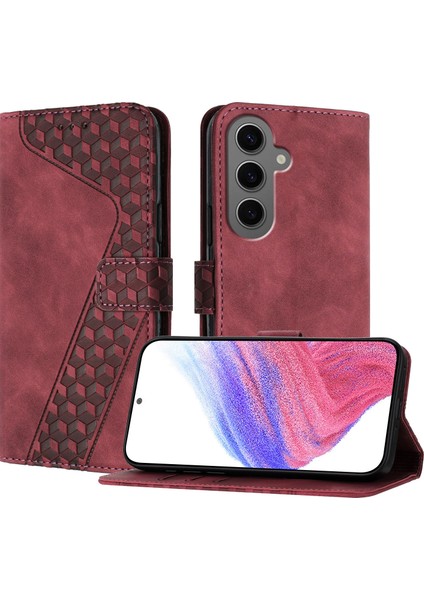 Samsung Galaxy S24 Plus Deri Cüzdan Standı Darbeye Dayanıklı Telefon Kılıfı (Yurt Dışından)