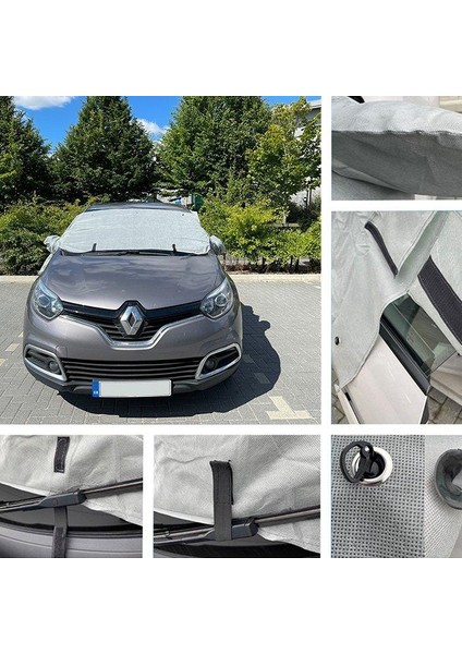 Kar Kalkani Ön Cam Kis Don Koruyucu 45-175X95CM modelleri