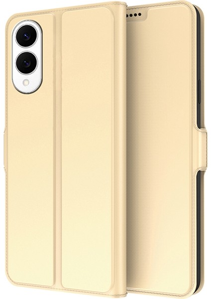 Samsung Galaxy S25 Edge Darbeye Dayanıklı Tpu Iç Kabuk Deri Telefon Kılıfı (Yurt Dışından)