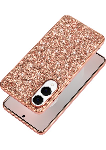 Samsung Galaxy S25 Edge Tpu + Pc Parıltılı Simli Telefon Arka Kapağı (Yurt Dışından) fiyatları