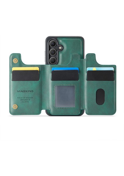 Samsung Galaxy S25 Cüzdan Pc + Tpu + Pu Telefon Kılıfı Magsafe ile Uyumlu (Yurt Dışından) fiyatları