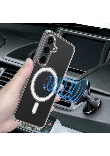Samsung Galaxy S24 Fe Şeffaf Magsafe Telefon Kılıfı ile Uyumlu (Yurt Dışından) fiyatları