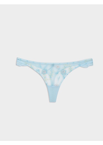 Yeni Sezon Cicekli Fantezi Tanga Kulot - S5FL65Z8