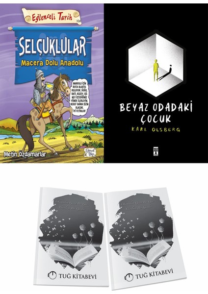 Selçuklular Macera Dolu Anadolu ve Beyaz Odadaki Çocuk + Hediyeli