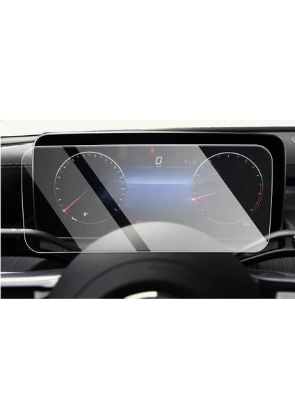 Mercedes C200 Uyumlu Ekran Koruyucu 11.9'' Multimedya ve 12.3'' Dijital Gösterge W206 indirimleri