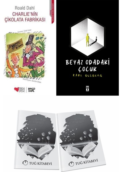 Charlie’nin Çikolata Fabrikası ve Beyaz Odadaki Çocuk + Hediyeli