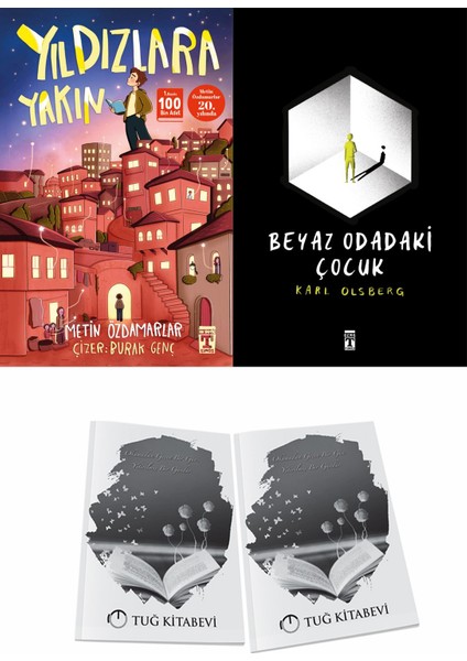 Yıldızlara Yakın ve Beyaz Odadaki Çocuk + Hediyeli