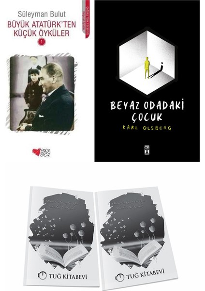 Büyük Atatürk'ten Küçük Öyküler 1 ve Beyaz Odadaki Çocuk + Hediyeli