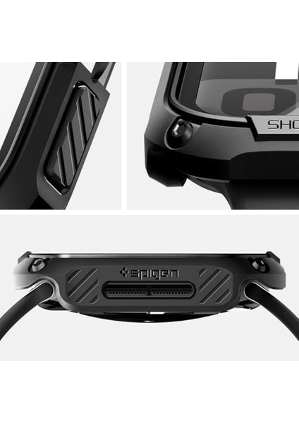 Apple Watch 46MM Seri 10 Kılıf Tough Armor Black - ACS08603 modelleri