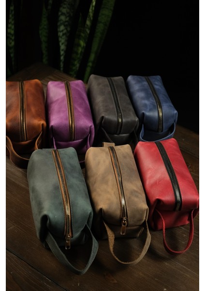 Bideri Perge Hakiki Deri El Çantası Lacivert modelleri